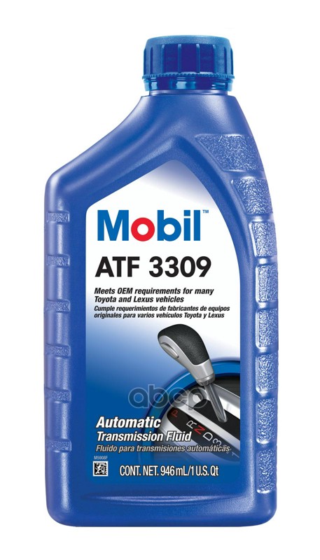Масло трансмиссионное синтетическое ATF 3309 (946 мл) 123062 Mobil арт. 123062