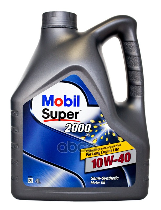 Mobil Масло Моторное Super 2000 10W40 4L