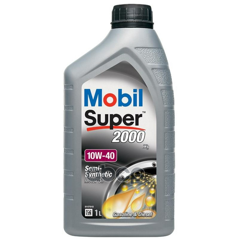 Mobil Масло моторное Mobil SUPER 2000 X1 10W-40 1л (152569,150864) 150549