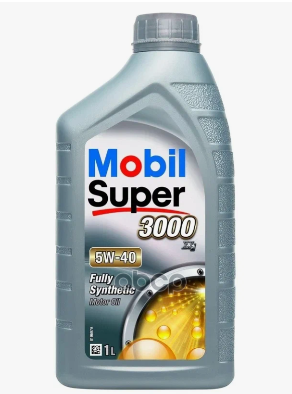 Mobil Масло моторное синтетическое Super 3000 X1 5W40 SN/CF, A3/B4 1л