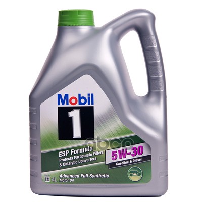 Mobil Масло моторное синтетическое Mobil 1 ESP Formula 5W-30 4л (154285) 152621