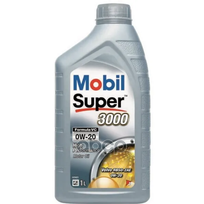 Масло Моторное Синтетическое Super 3000 Formula Vc 0W20 Acea C5 1Л Mobil арт. 153319