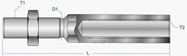 Тяга рул внутр  Audi A4-A6/ Skoda Octavia/ VW Passat Moog арт. vo-ax-8291