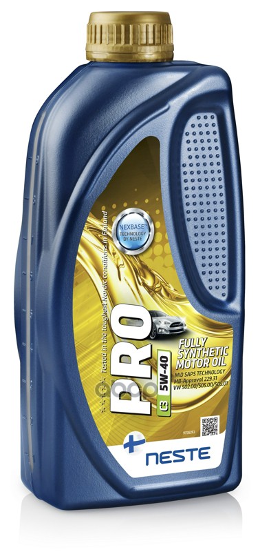 NESTE Масло Моторное 013552 Pro C3 5W-40 1Л