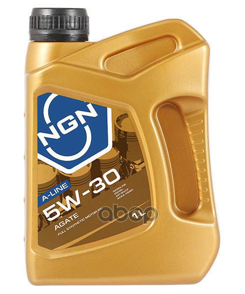 NGN Масло моторное 5W-30 AGATE A-LINE SN/CF 1л V272085627