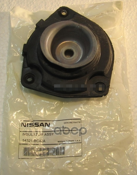 Опора переднего амортизатора левая NISSAN арт. 54321bc40a