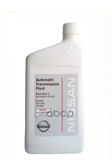 Масло трансмиссионное NISSAN MATIC FLUID S 0,946л 999MPMAT00S NISSAN арт. 999MPMAT00S