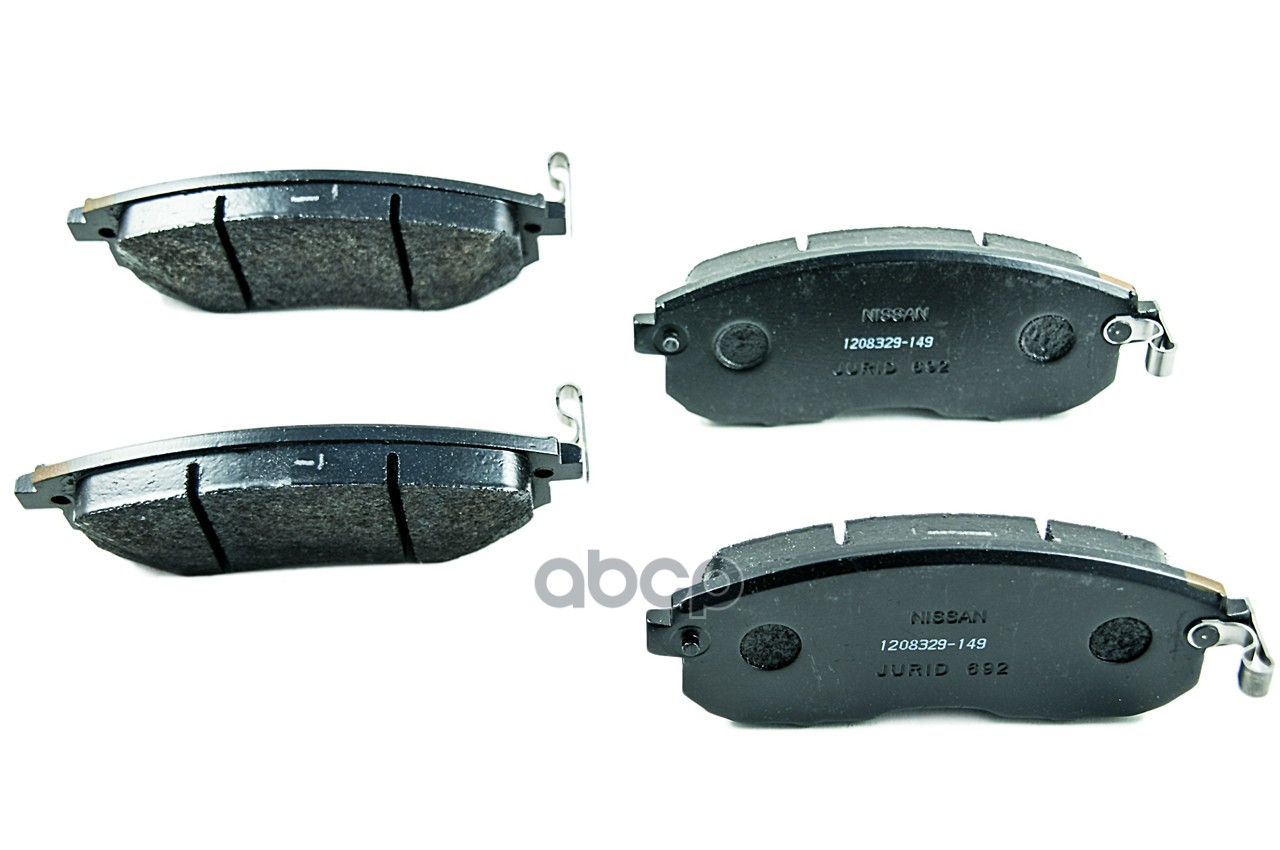 Колодки тормозные передние NISSAN D1060-1KA1A NISSAN арт. D1060-1KA1A