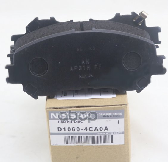 Колодки передние Т32 NISSAN D1060-4CA0A NISSAN арт. D1060-4CA0A