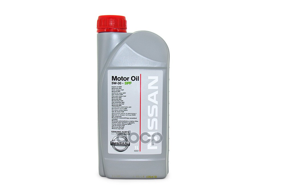 NISSAN Масло моторное синтетическое NISSAN Motor Oil DPF 5W-30 1л (KE900-90033) KE900-90033R