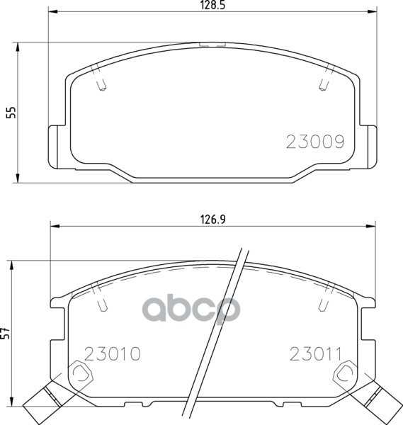 Колодки Тормозные Дисковые | Перед | NISSHINBO арт. NP1124