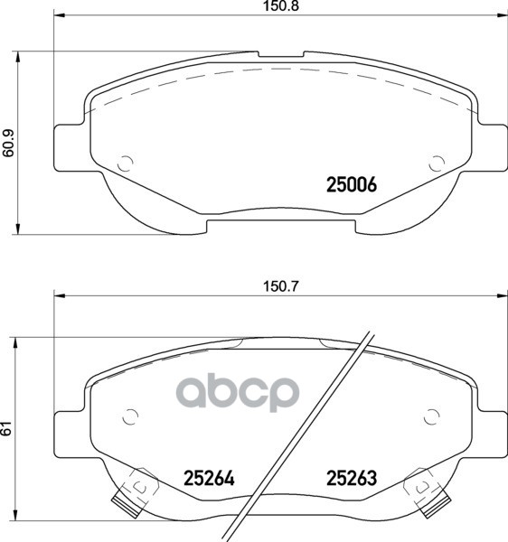 Колодки Тормозные Дисковые | Перед | NISSHINBO арт. NP1158