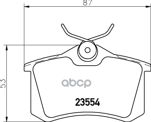 Колодки Тормозные Дисковые | Зад | NISSHINBO арт. NP2081