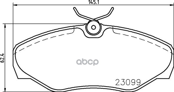 Колодки Тормозные Дисковые | Перед | NISSHINBO арт. NP2098