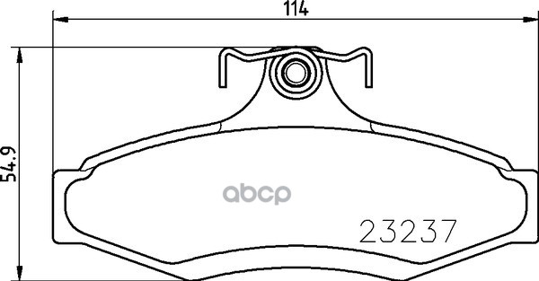 Колодки Тормозные Дисковые | Перед | NISSHINBO арт. NP6060