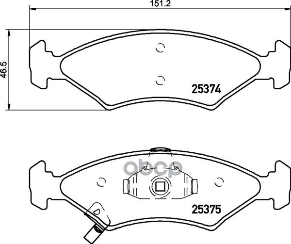 Колодки Тормозные Дисковые | Перед | NISSHINBO арт. NP6062