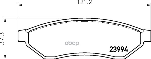 Колодки Тормозные Дисковые | Зад | NISSHINBO арт. NP6114