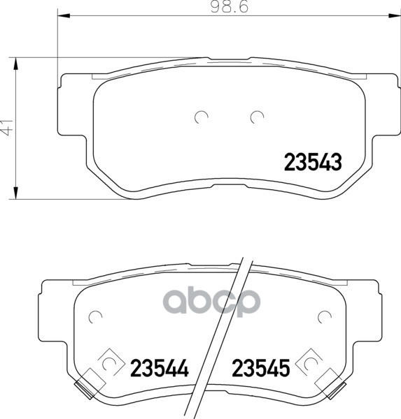 Колодки Тормозные Дисковые | Зад | NISSHINBO арт. NP6116