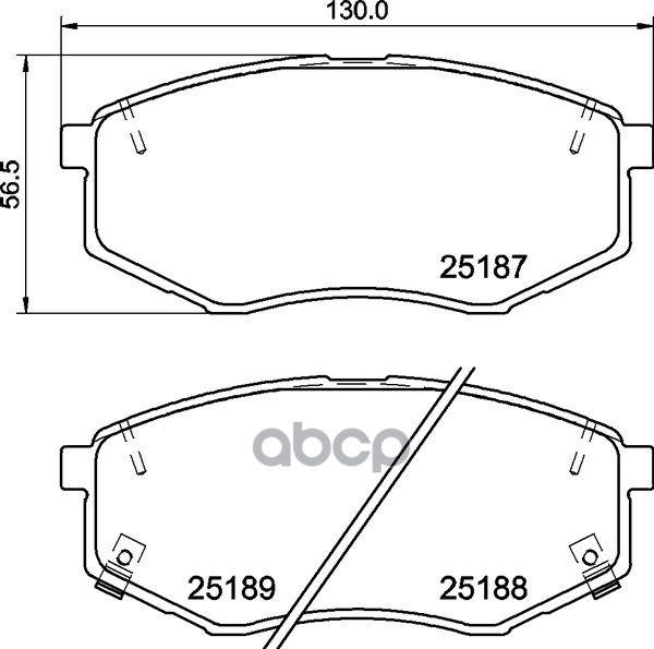 Колодки Тормозные Дисковые | Перед | NISSHINBO арт. NP6158