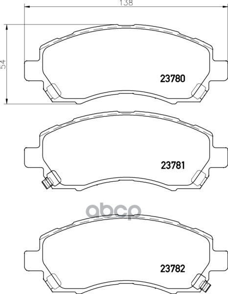 Колодки Тормозные Дисковые Передн.impreza Coupe (Gfc)  Impreza Estate (Gf)  Impreza Estate (Gg)  Imp NISSHINBO арт. np7002