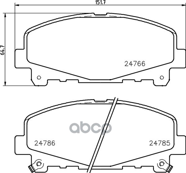 Колодки Тормозные Дисковые Передн.accord Ix Saloon (Cr)  Accord Viii (Cu)  Accord Viii Estate (Cw) NISSHINBO арт. np8035