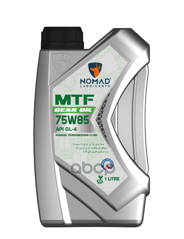 Масло Трансмиссионное Mtf 75W85 (1 Л.) Api Gl-4 6290360901800 NOMAD LUBRICANTS арт. 6290360901800
