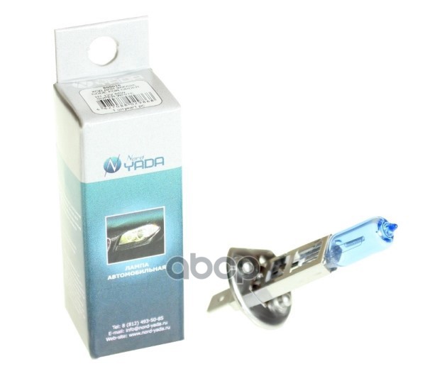 Лампа H1 12V 55W Nord Yada Super White NORD YADA арт. 800016