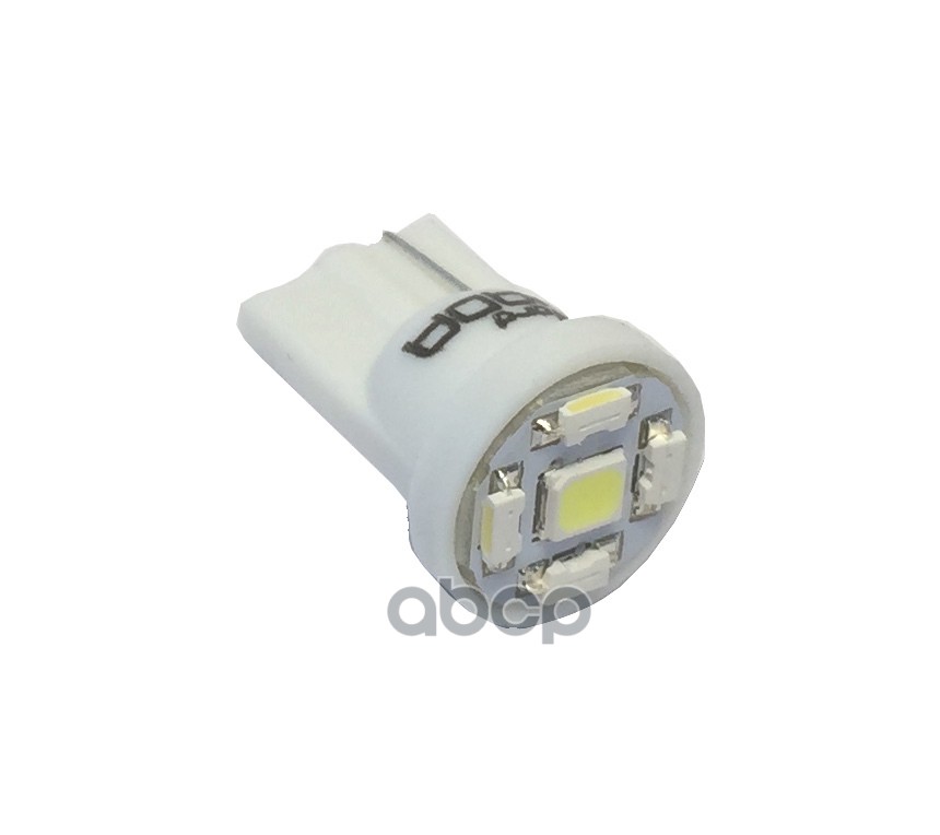 Лампа Светодиодная T10-5Smd (3528+4Smd*1206) Base:w2.1x9.5d 24V  0.264 W 10.18Lm White (Белый)Tm Nor NORD YADA арт. 903119