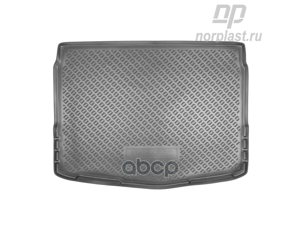 Коврики в багажное отделение для Nissan Qashqai (J11) (2014) Nissan Qashqai (J11) (2019) (с полнора NORPLAST арт. npa00-t61-604