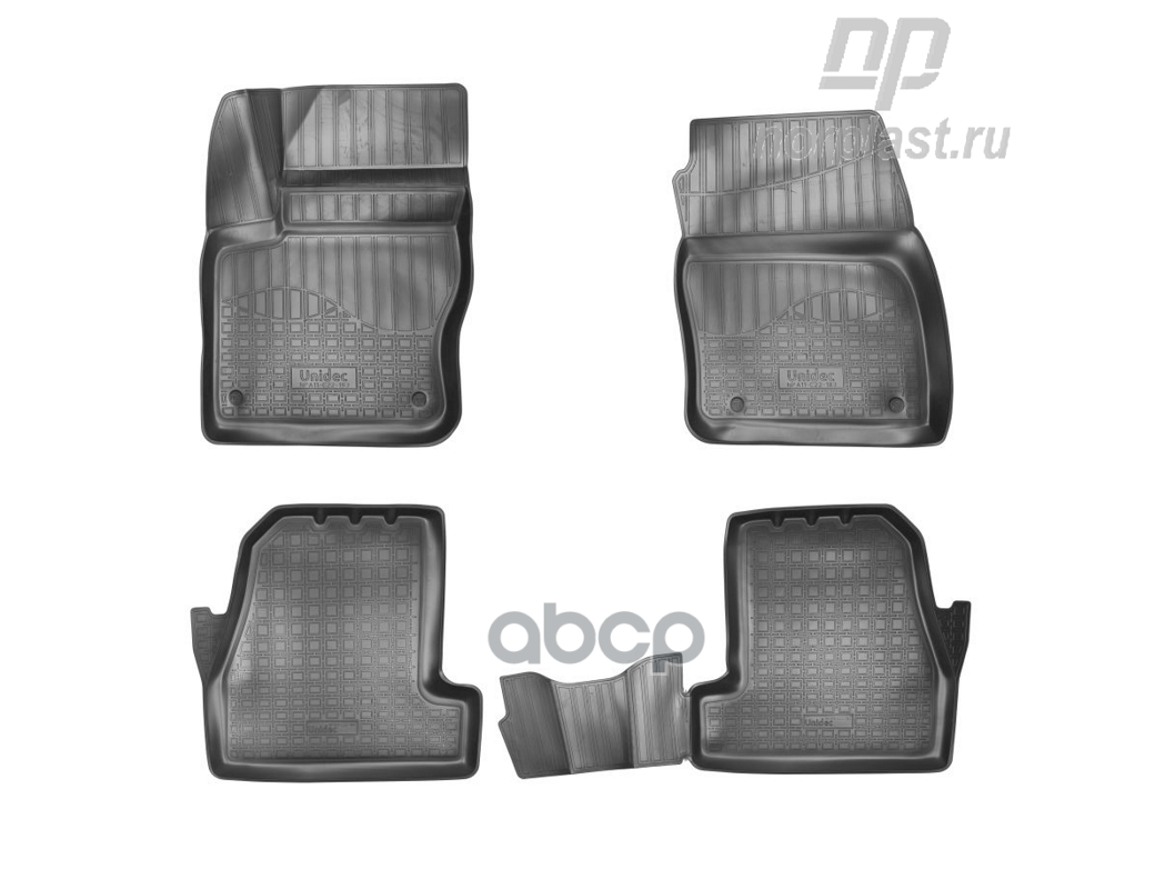 Коврики салонные для Ford Focus III 3D (2015) NORPLAST арт. npa11-c22-183