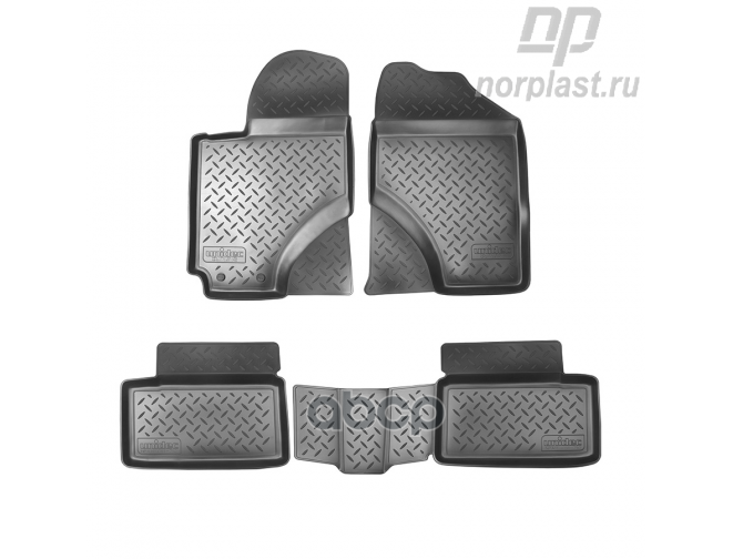 Коврики Салонные Для Lifan Solano Ii (2016) NORPLAST арт. NPA11C51710