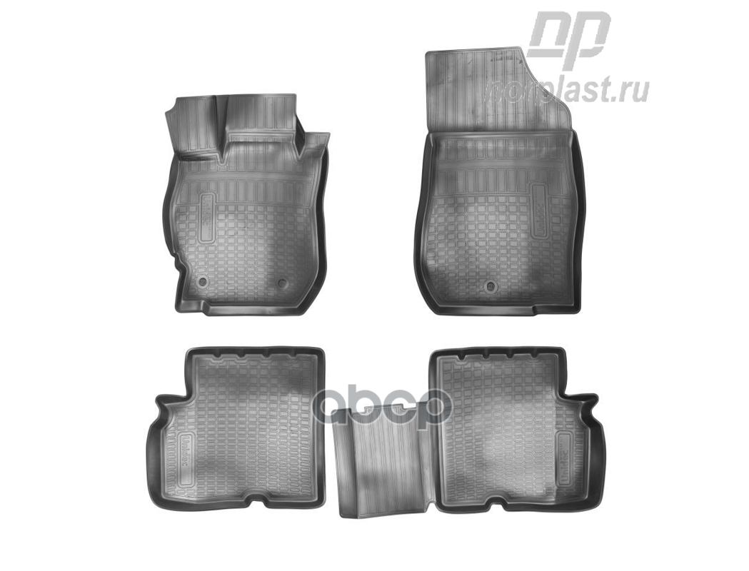 Коврики Салонные Для Nissan Almera (Ru(G15)) 3D (2012-2018) Norplast Npa11-C61-021 NORPLAST арт. NPA11-C61-021