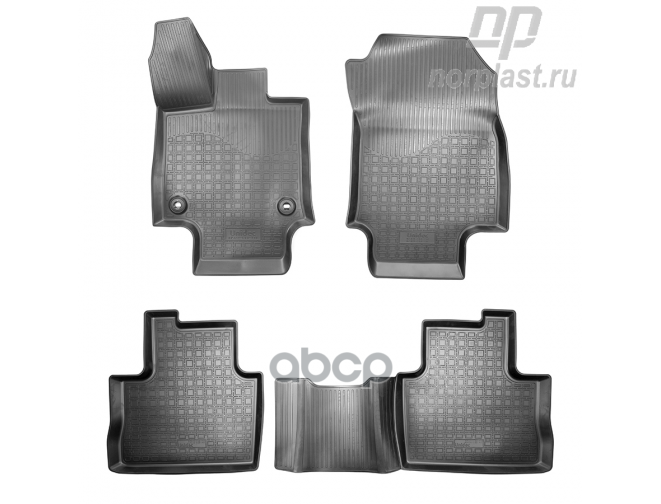 Коврики салонные для Toyota RAV4 (АКПП) (2019) NORPLAST арт. npa11-c88-710