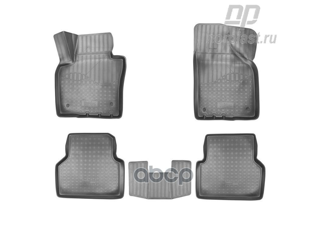 Коврики салонные для Volkswagen Tiguan 3D (2011-2016) NORPLAST NPA11-C95-511 NORPLAST арт. NPA11-C95-511