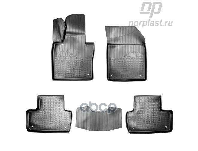 Коврики Салонные Для Volvo Xc60 Ii 3D (2017) Norplast Npa11-C96-730 NORPLAST арт. NPA11-C96-730