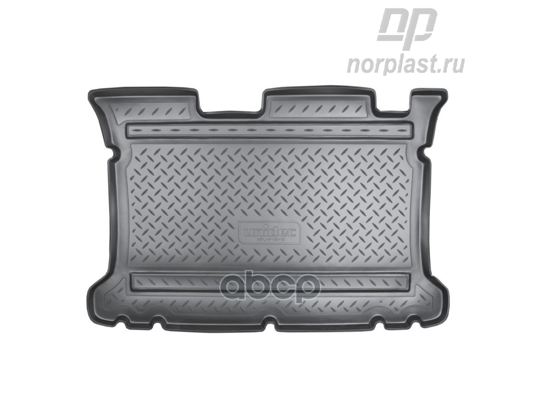 Коврики в багажное отделение для Hyundai Matrix (FC) (2000-2010) NORPLAST арт. npl-p-31-15