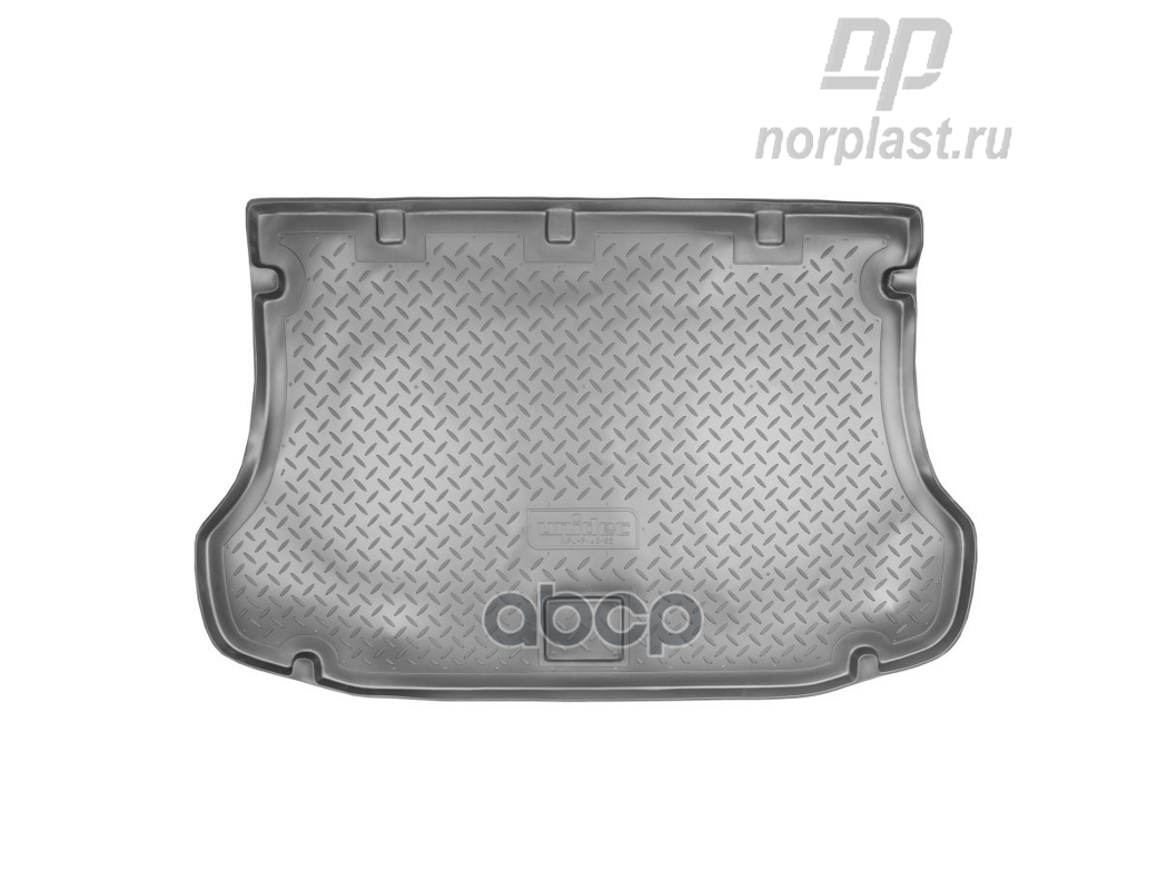 Коврики в багажное отделение для Kia Sorento (JC) (2002-2009) NORPLAST арт. npl-p-43-65