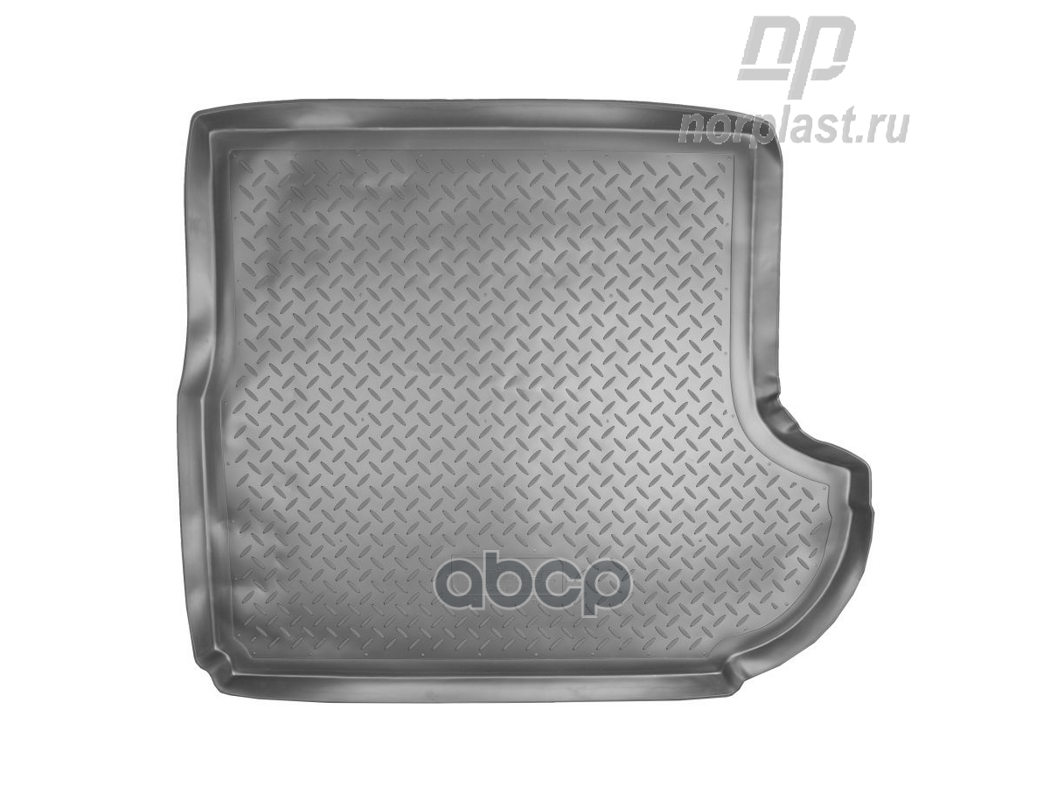 Коврик В Багажник Mitsubishi Outlander Xl Ii 2005-2012/Citroen Ci-C-Crosser 2007-2013/Peugeot 4007 2007-2012 Полиуретан Чёрны...