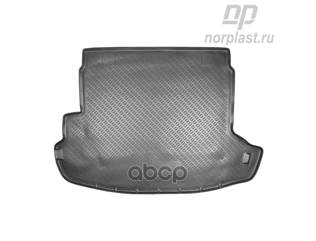 Коврики в багажное отделение для Nissan X-Trail (T31) (2007) NORPLAST арт. npl-p-61-81