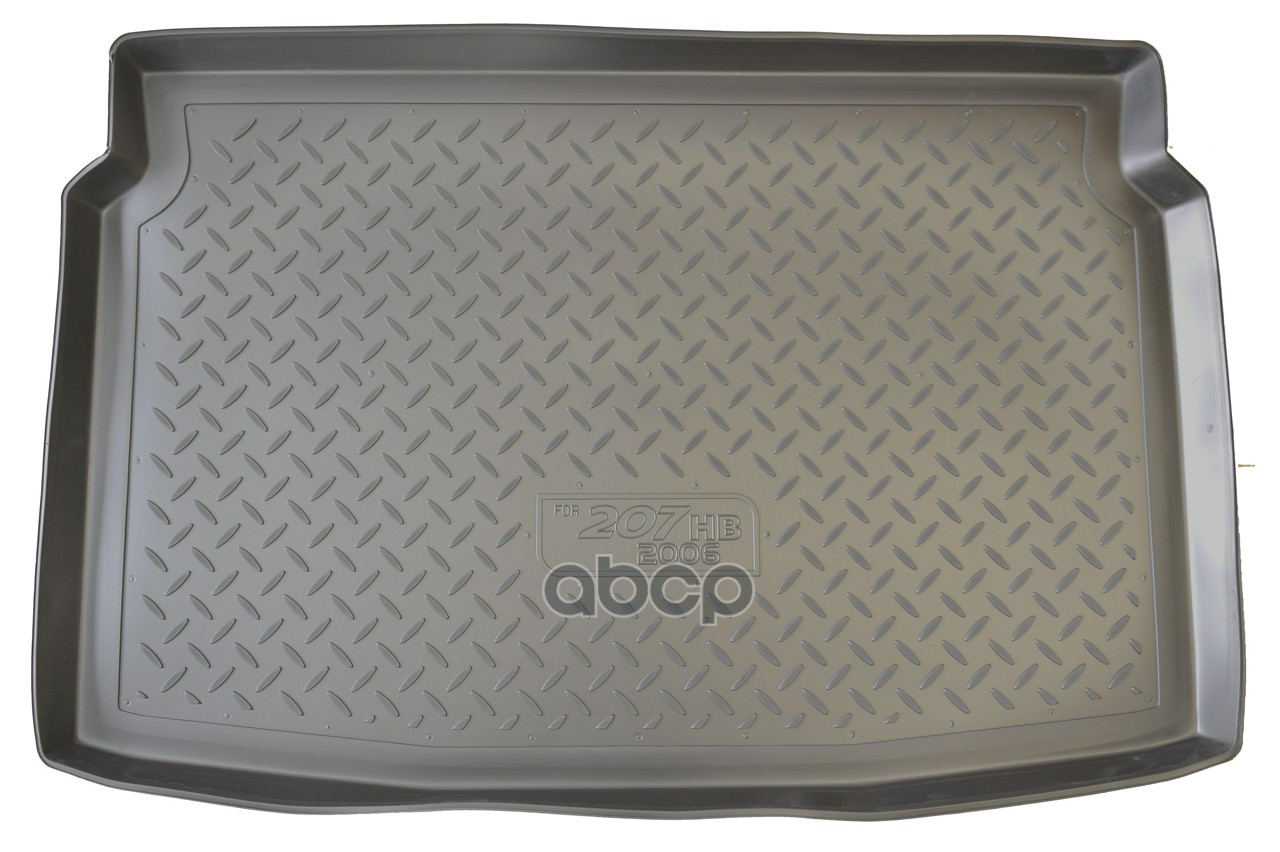 Коврики В Багажное Отделение Для Peugeot 207 (Hb) (2006) NORPLAST арт. npl-p-64-27