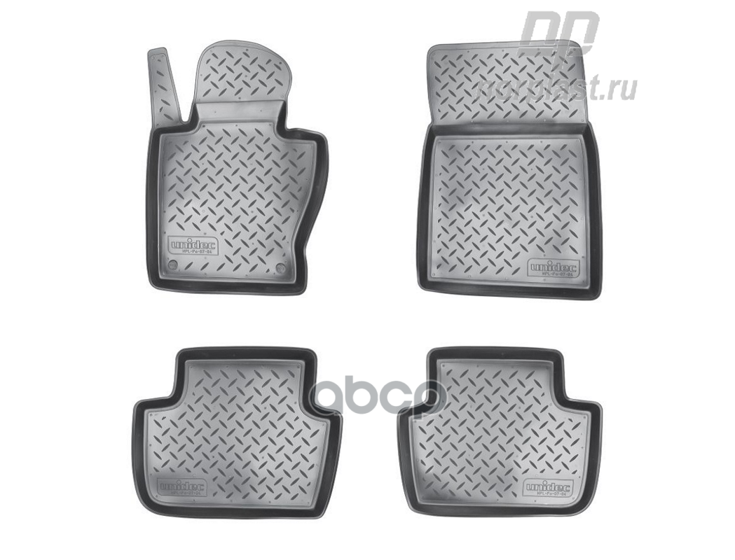 Коврики Салонные Для Bmw X3 (E83) (2006-2010) Norplast Npl-Po-07-04 NORPLAST арт. NPL-Po-07-04