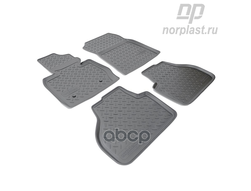 Коврики В Салон Полиуретан Norplast Bmw X3, F25 10- Черный Комплект Npl-Po-07-65 NORPLAST арт. NPL-Po-07-65