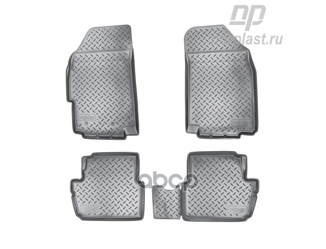 Коврики Салонные Для Chevrolet Spark (2011) Ravon R2 (2016) Norplast Npl-Po-12-28 NORPLAST арт. NPL-Po-12-28