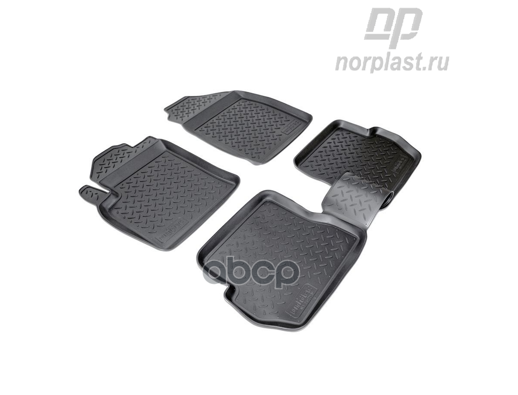 Коврики салонные для Ford Fusion (JU2) (2002-2008) Ford Fiesta (JH1/JD3) (2002-2008) NORPLAST арт. npl-po-22-19