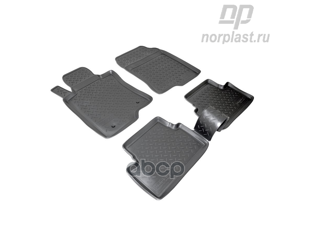 Коврики Салонные Для Honda Accord Viii (Eu)Cu1) (2008-2012) NORPLAST арт. npl-po-30-06