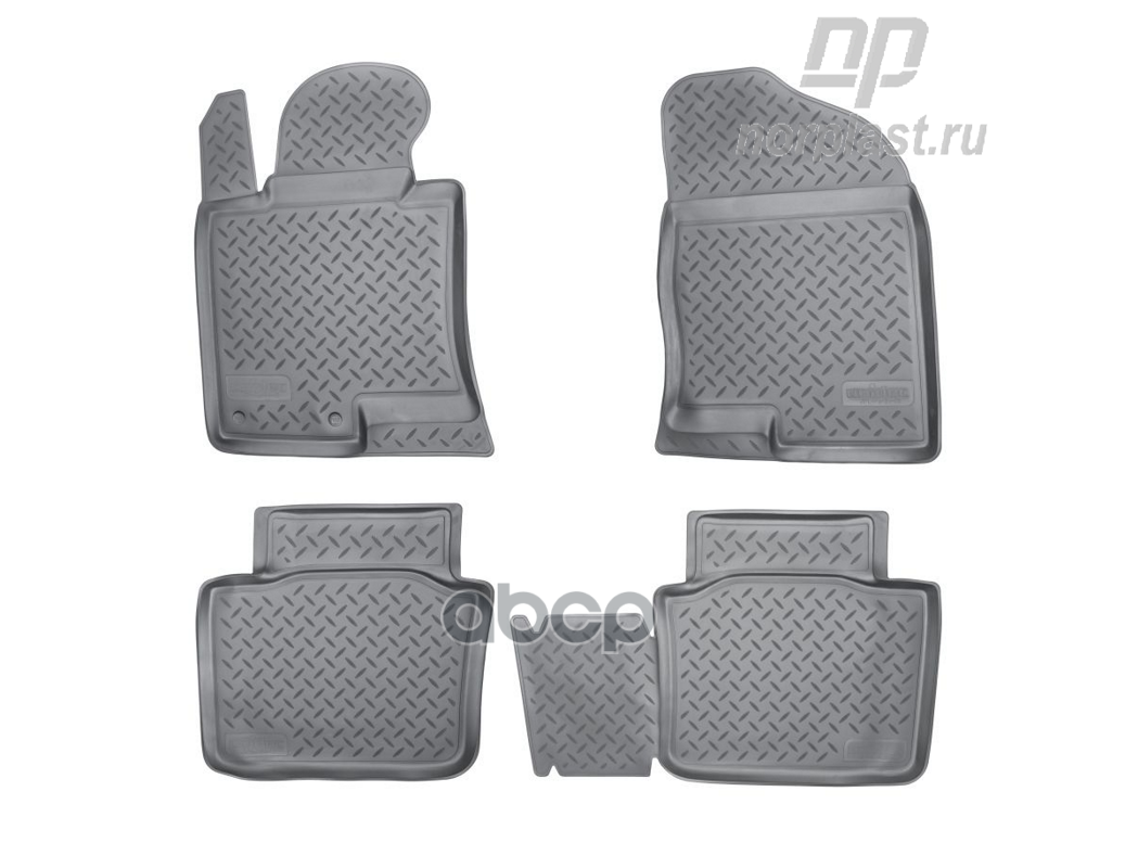 Коврики салонные для Hyundai Sonata VI (YF) (2010-2017) NORPLAST арт. npl-po-31-46