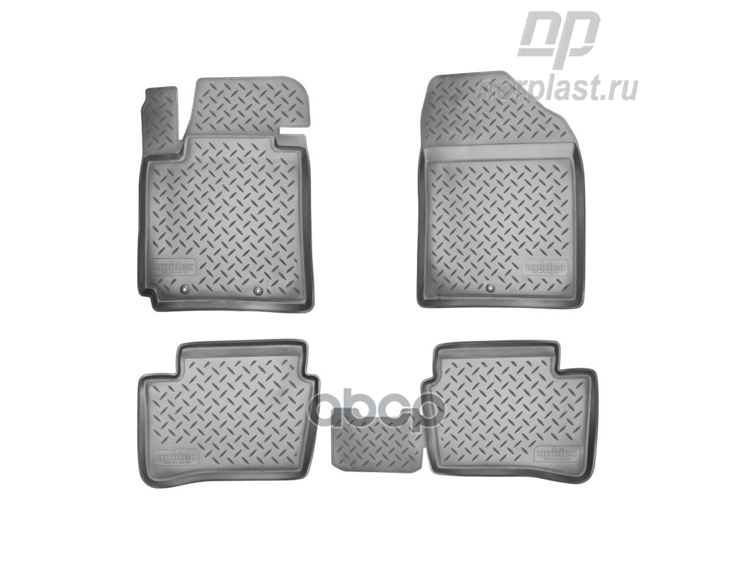 Коврики Салонные Для Kia Picanto (Ta) (2011) Norplast Npl-Po-43-27 NORPLAST арт. NPL-Po-43-27