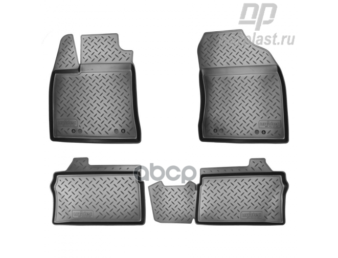 Коврики в салон LEXUS CT200h 2011->, 4 шт. NORPLAST арт. NPLPO4705