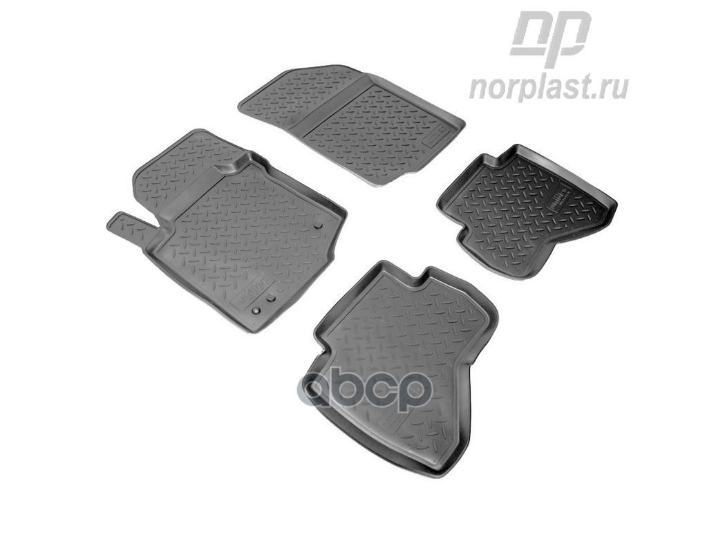 Коврики Салонные Для Peugeot 107 (2005) Norplast Npl-Po-64-17 NORPLAST арт. NPL-PO-64-17