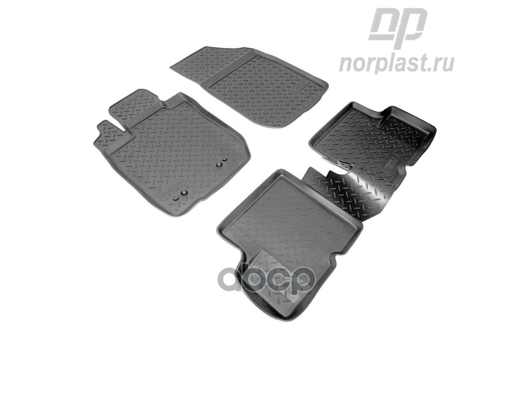 Коврики салонные для Renault Duster (4WD) (2011) Nissan Terrano (4WD) (2014) NORPLAST арт. npl-po-69-04